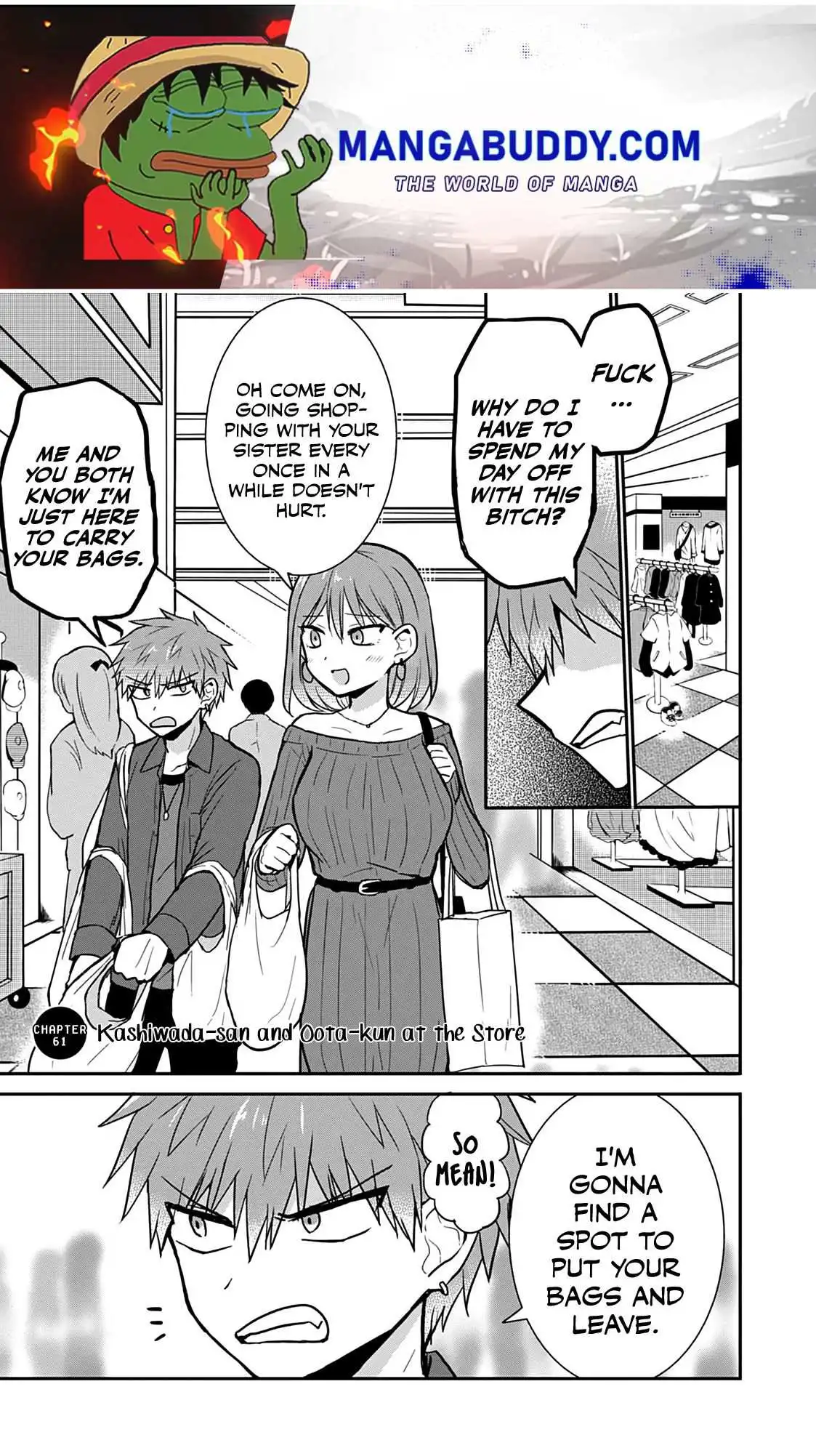 Expressionless Kashiwada-san and Emotional Oota-kun Chapter 61 1